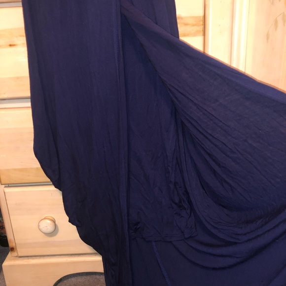 Navy blue super flowy ankle length dress! - Picture 2 of 5